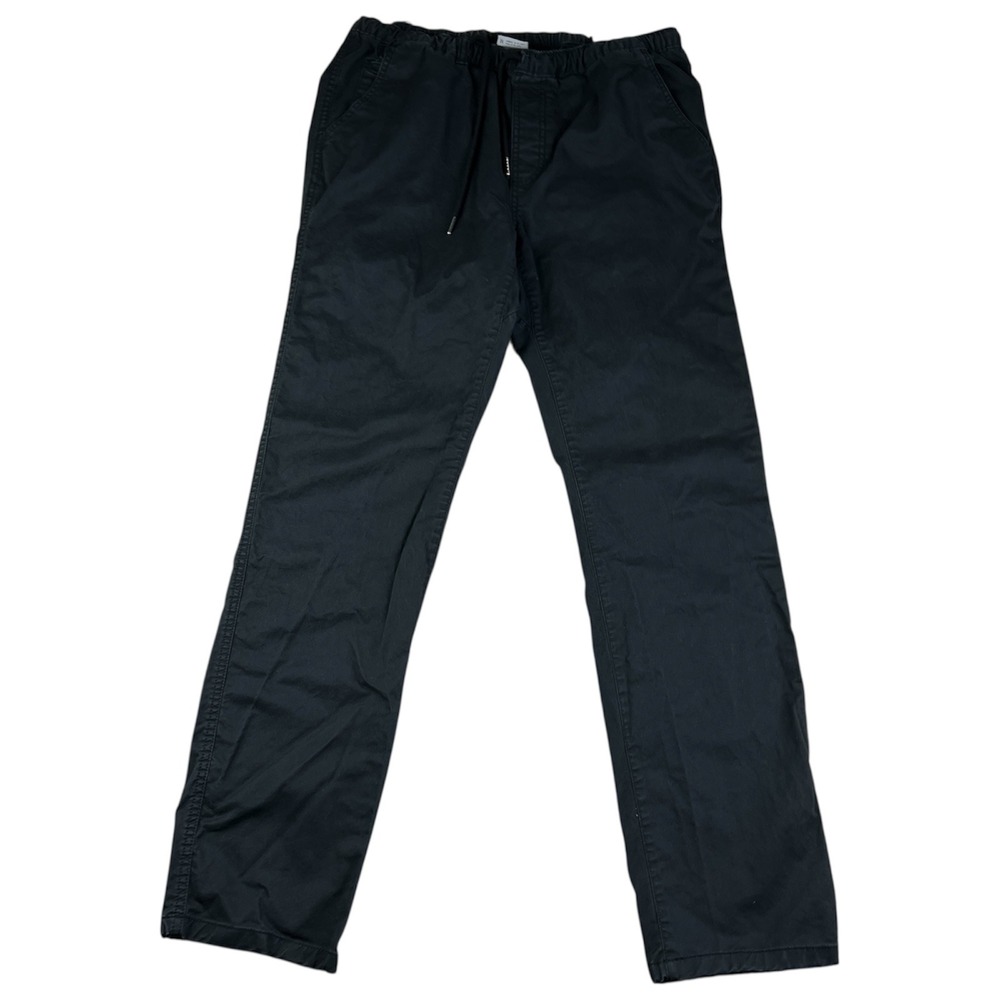 Prana Black Standard Fit Jogger Pants‎ Elastic 32x32 Drawstring Men's Medium